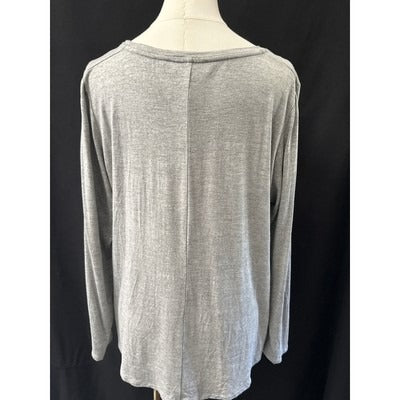Women’s Kelly Renee Grey Silver Long Sleeve Sz L