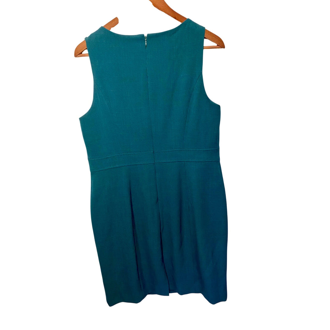 Kasper Green Women's Sheath Dress Size 10P