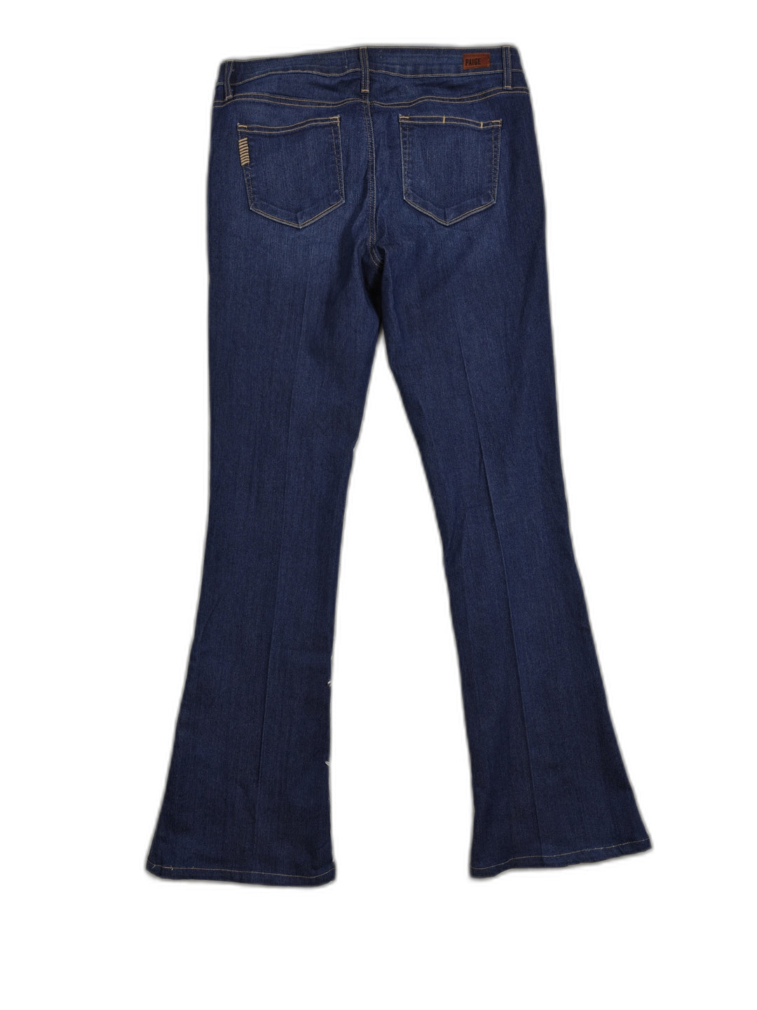 Paige Lou Lou Premium Medium Blue Flare Jeans Size 32