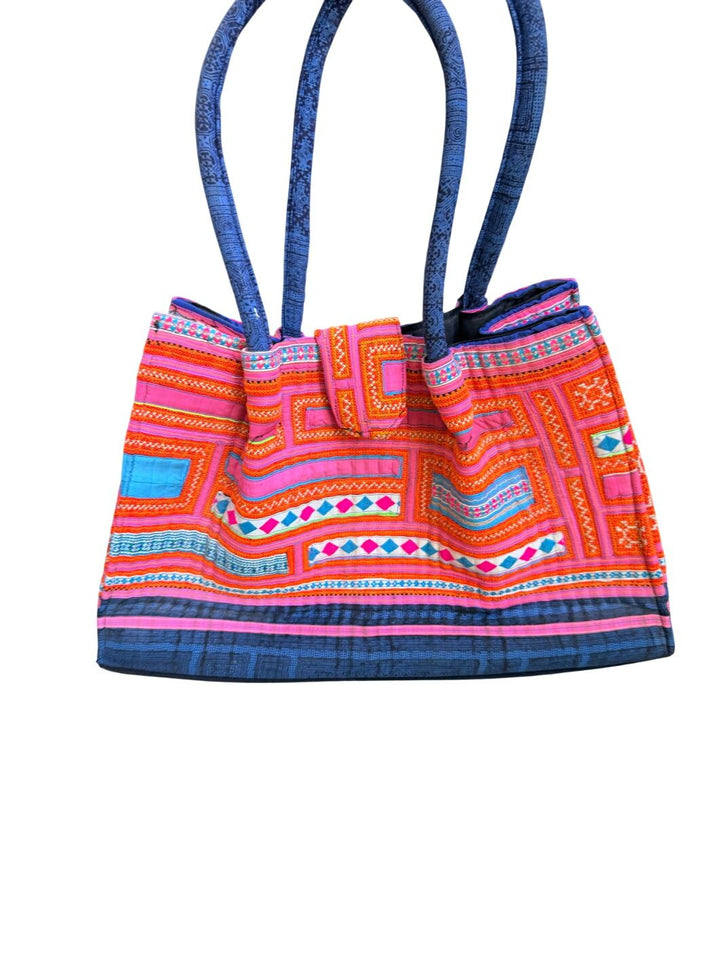 Colorful Durable Handbag With Secure Interior Zipper Pocket
