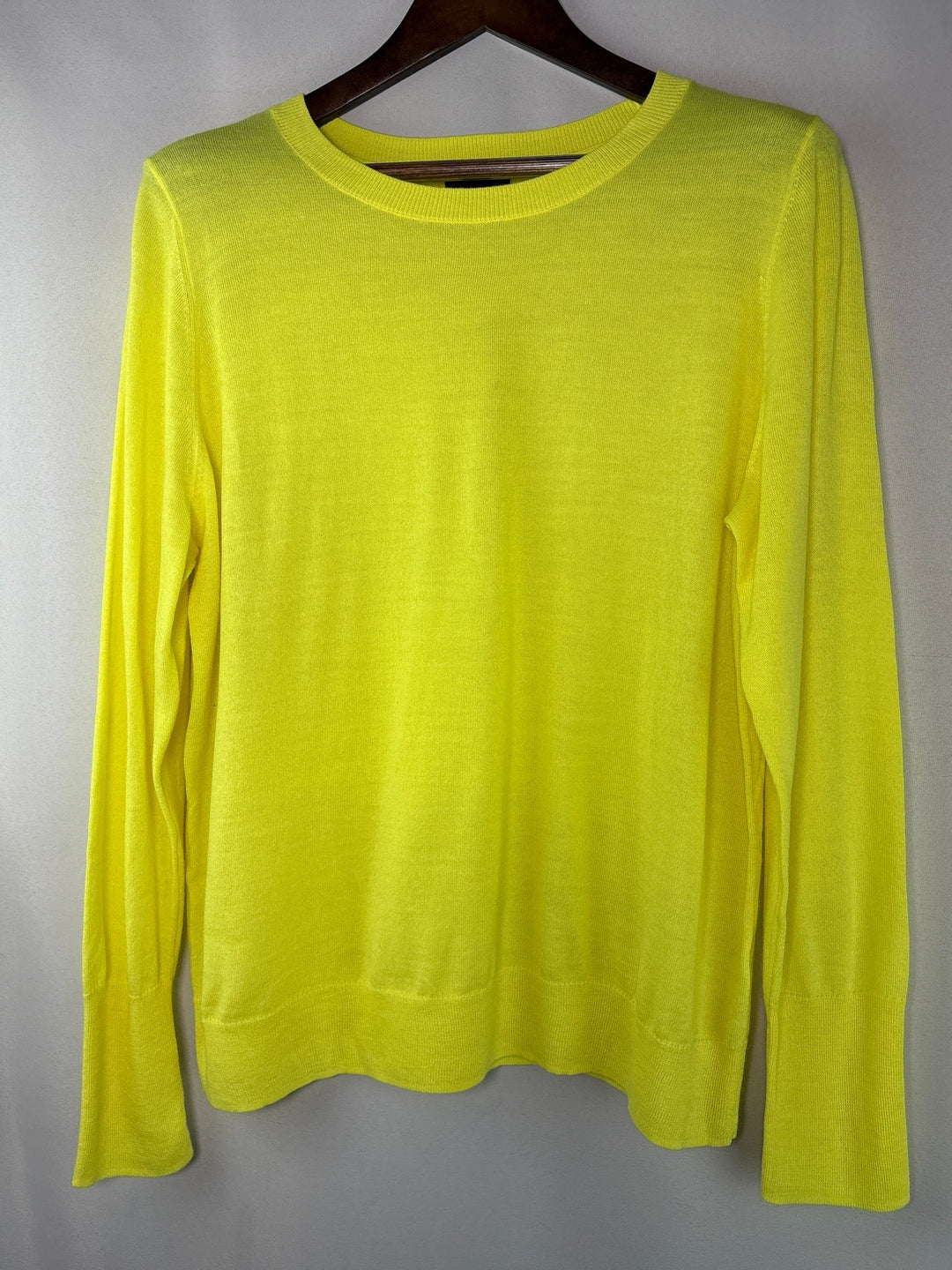 Women’s Halogen XXL Bright Yellow Pullover Sweater