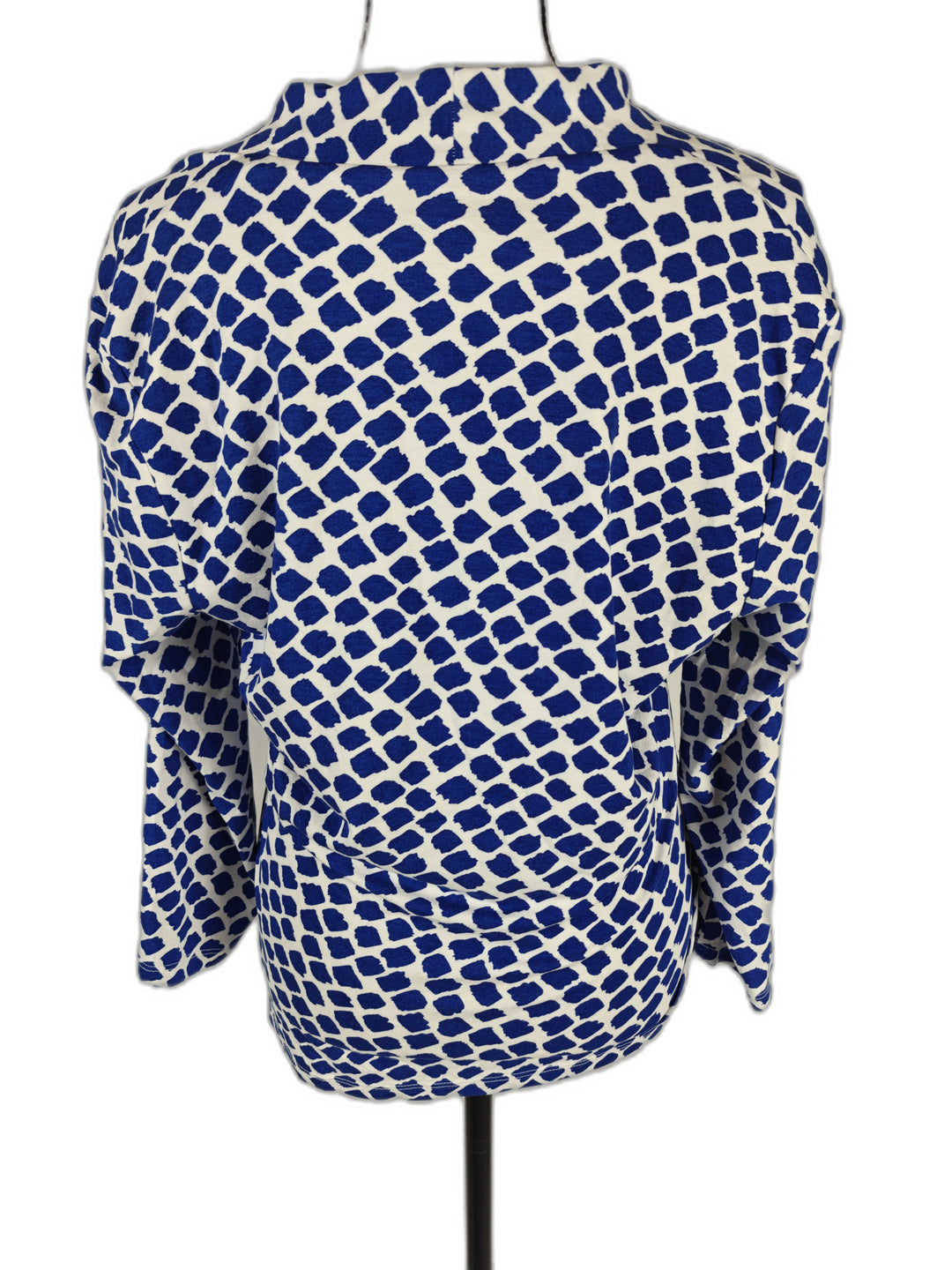 Womens Hobbs London Tunic Top Blue White Size L