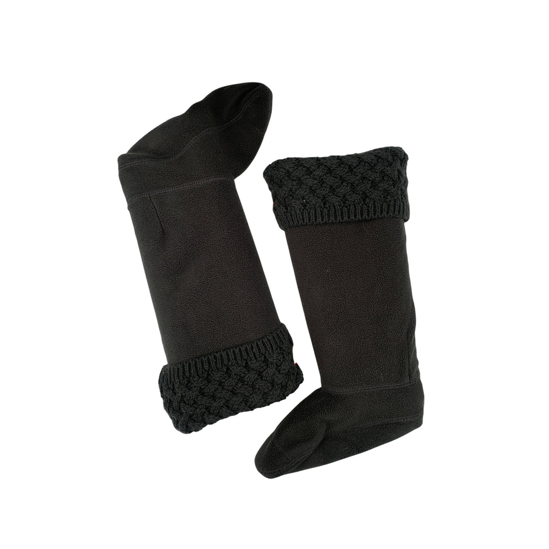 Women’s Hunter Gray Liner Boot Sock with a Wool Accent Size M