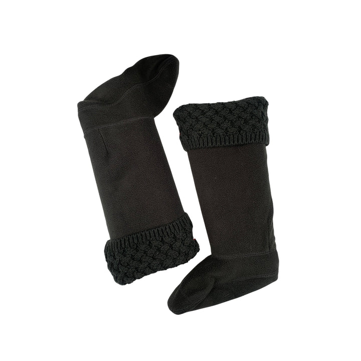 Women’s Hunter Gray Liner Boot Sock with a Wool Accent Size M