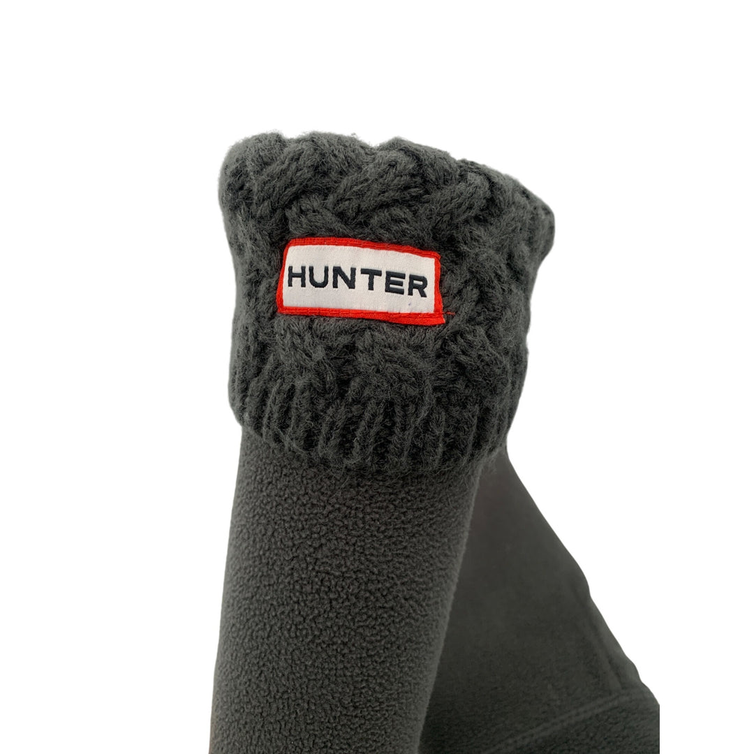 Women’s Hunter Gray Liner Boot Sock with a Wool Accent Size M