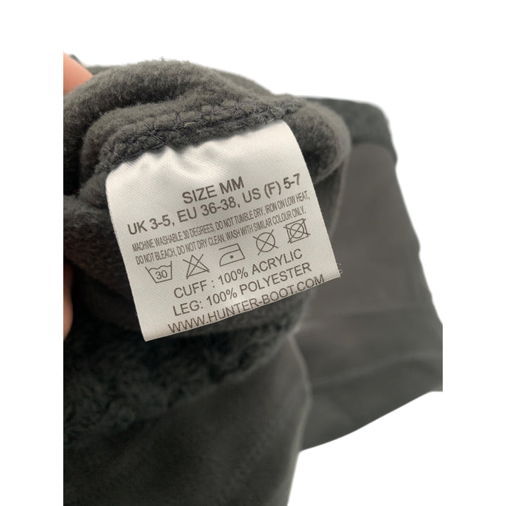 Women’s Hunter Gray Liner Boot Sock with a Wool Accent Size M