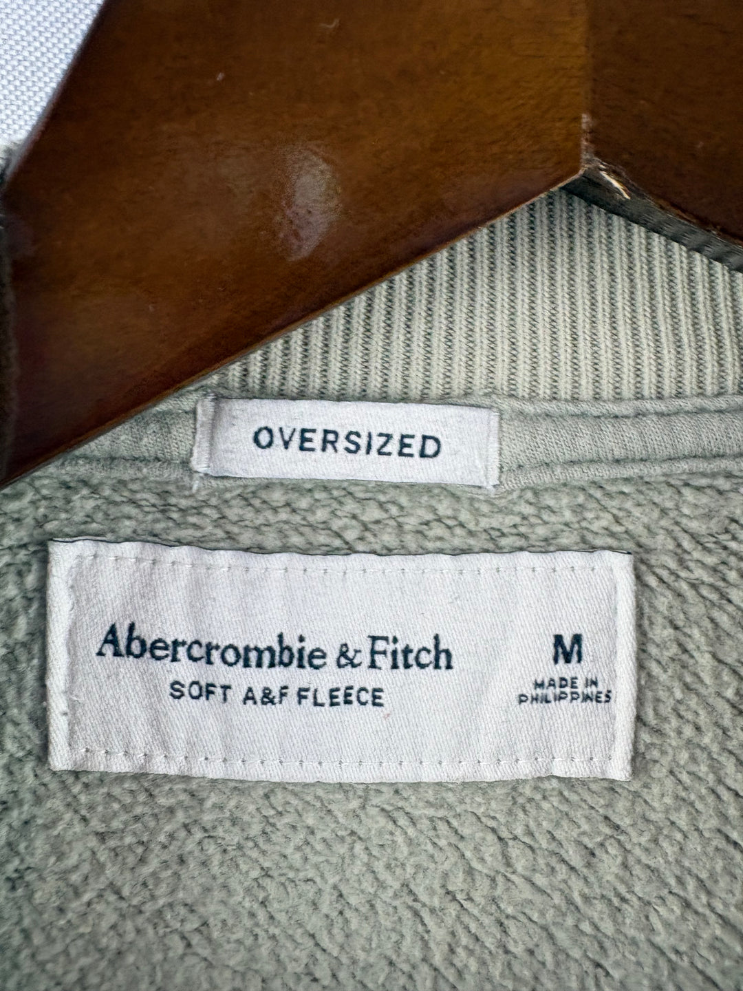 Men’s Abercrombie & Fit Medium Sage Green Crewneck