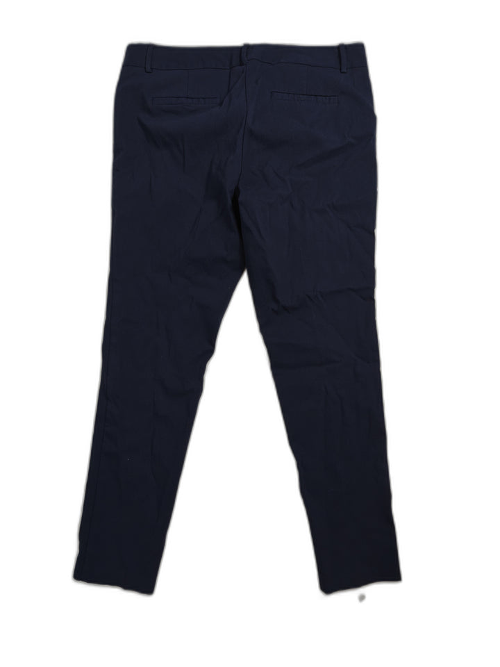 Womens Regular Dress Pants Navy Blue Size 12