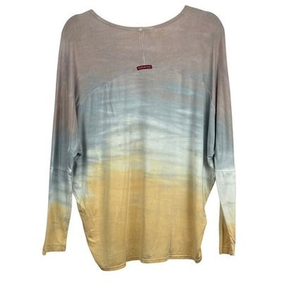 Hard Tail Women’s Gradient Long Sleeve Tee Top Size S – Soft Modal Yoga Shirt