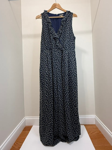 Point Sur x J.Crew Floral Wide Leg Jumpsuit Sz14