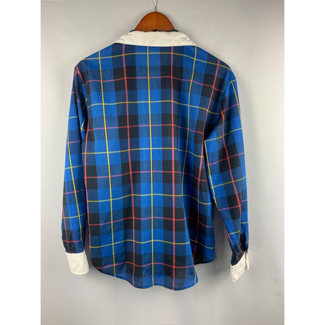 Vintage Sears The Fashion Place Women’s Plaid Shirt