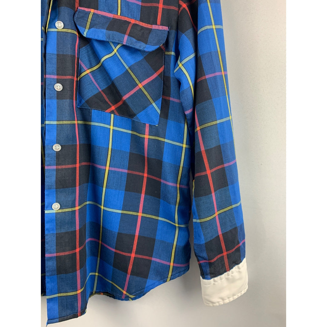 Vintage Sears The Fashion Place Women’s Plaid Shirt
