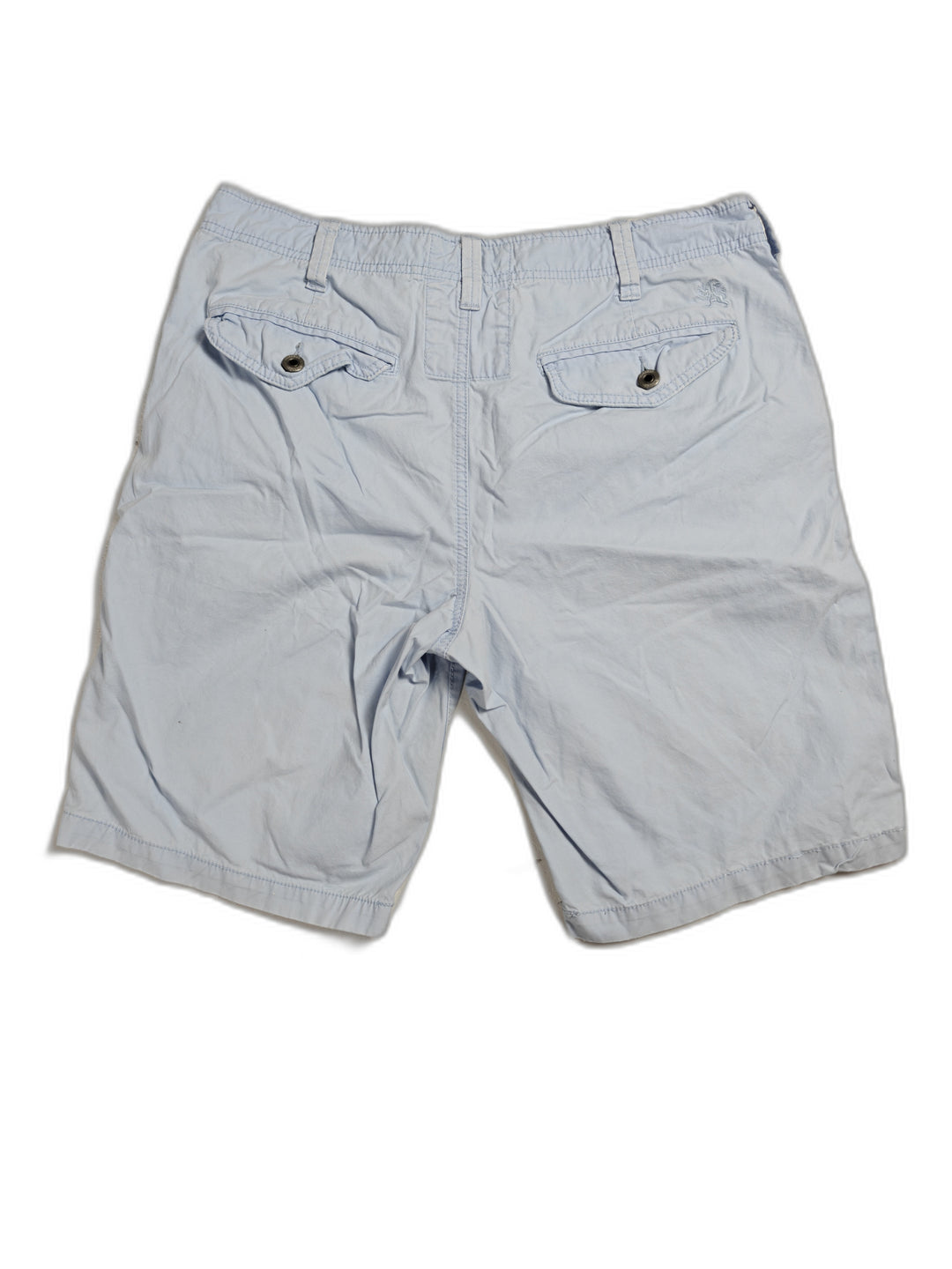 Mens Express Chino Shorts Light Blue Size 34
