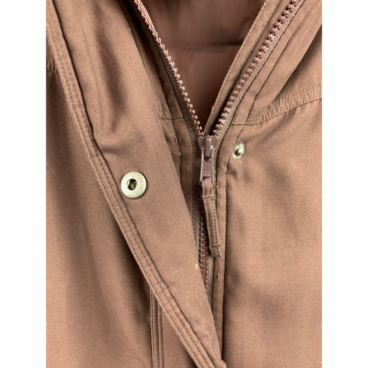 Women’s Cabela's Long Brown Trench Coat Size M