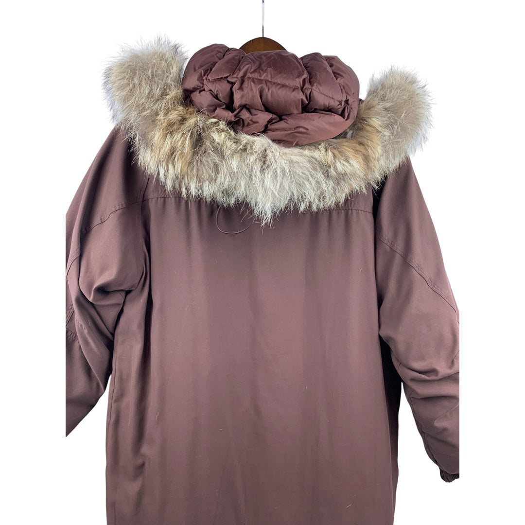 Women’s Cabela's Long Brown Trench Coat Size M