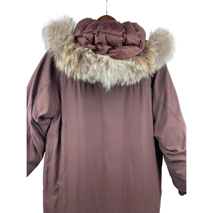 Women’s Cabela's Long Brown Trench Coat Size M