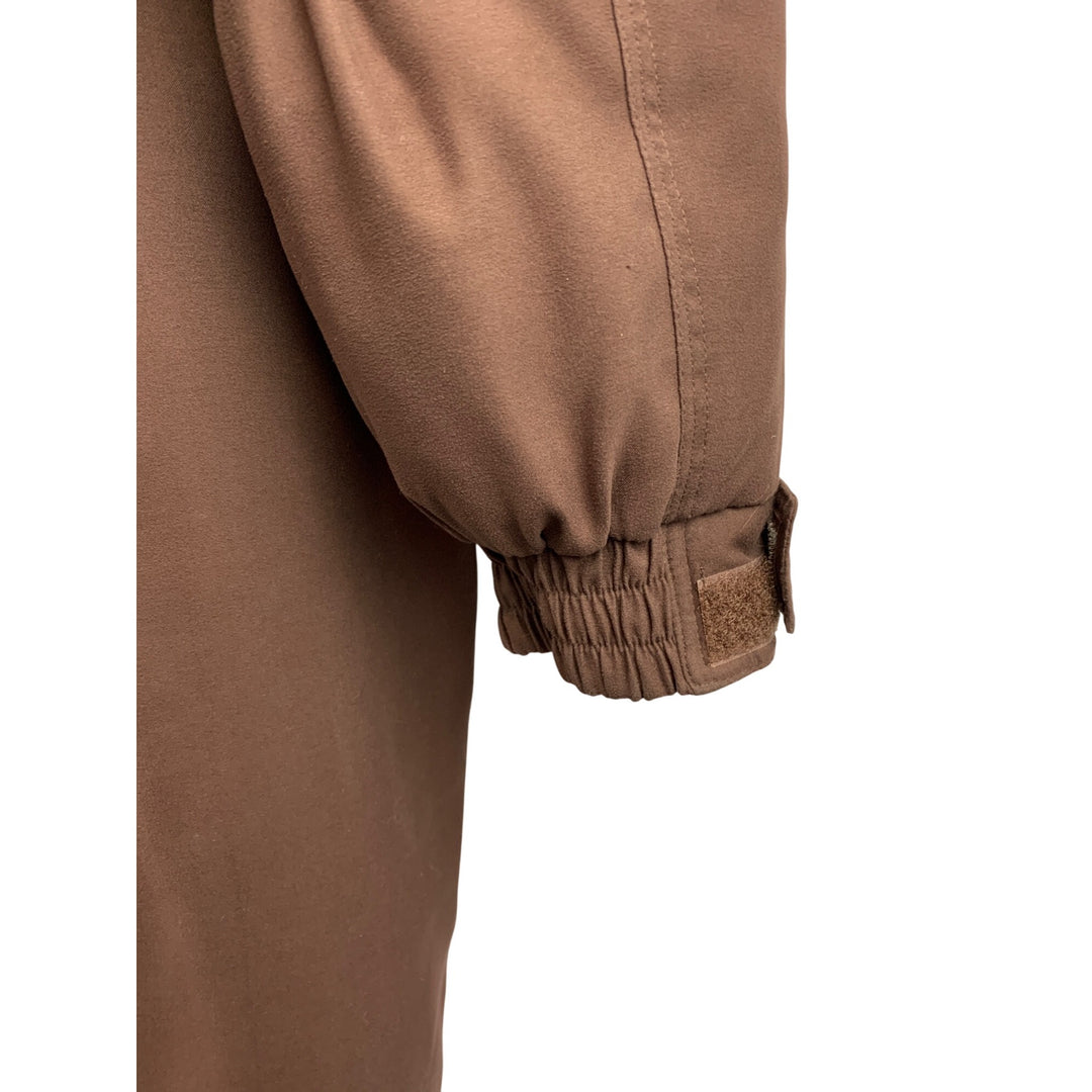 Women’s Cabela's Long Brown Trench Coat Size M
