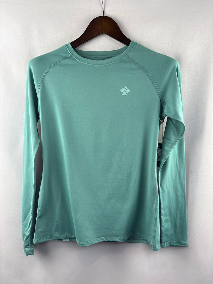 Women’s Rabbit Medium Teal Long Sleeve Sports Top