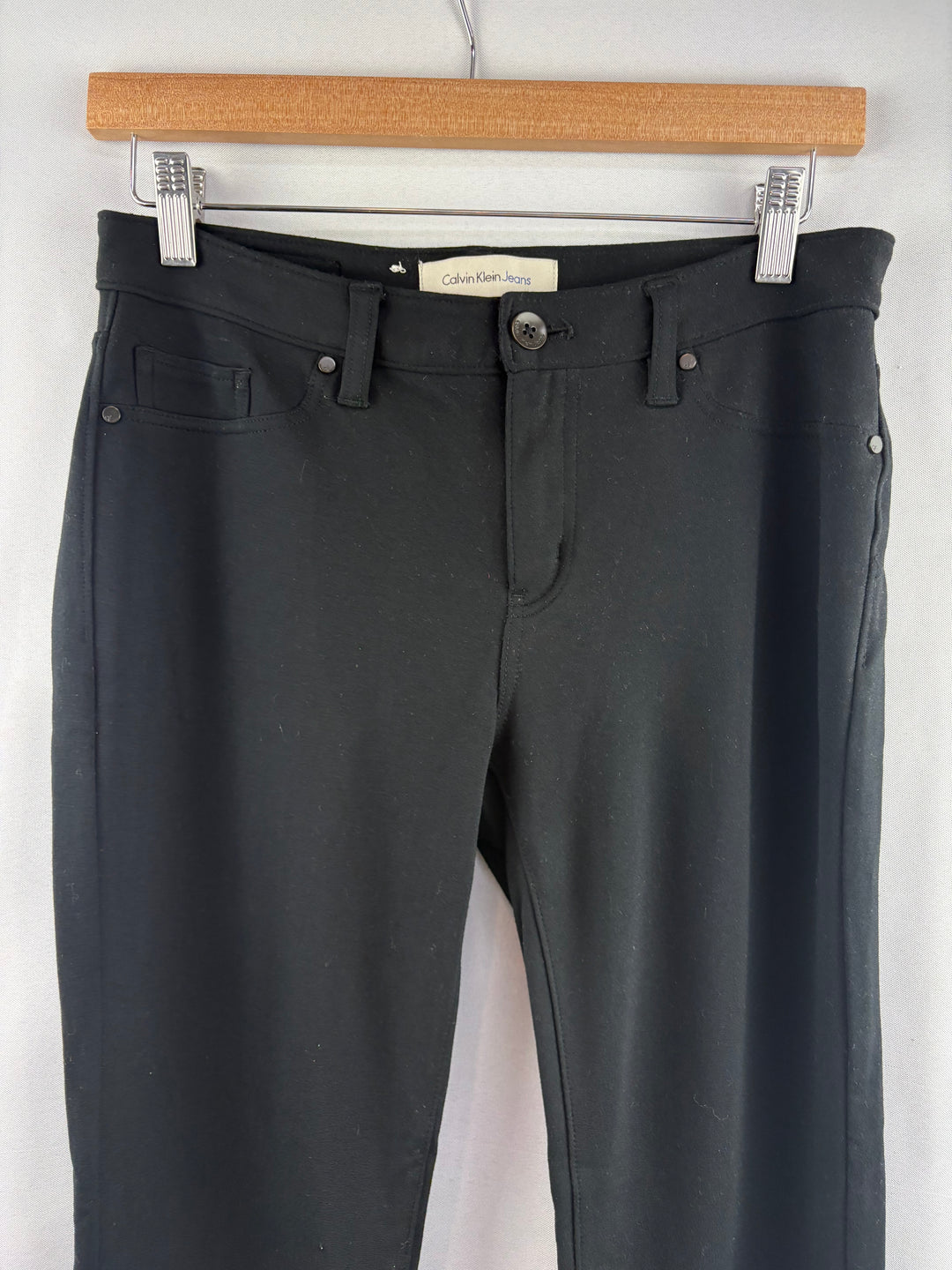 Women’s Calvin Klein Size 6 Black Lowrise Jeggings