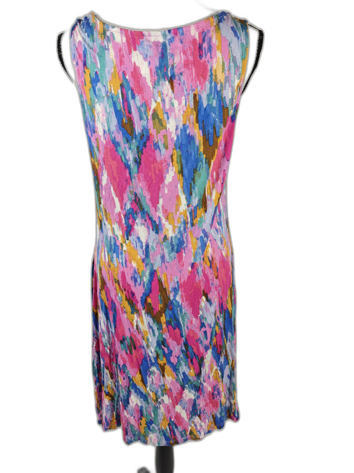 Women’s Cupio Maxi Dress Multicolor Abstract Print Size L