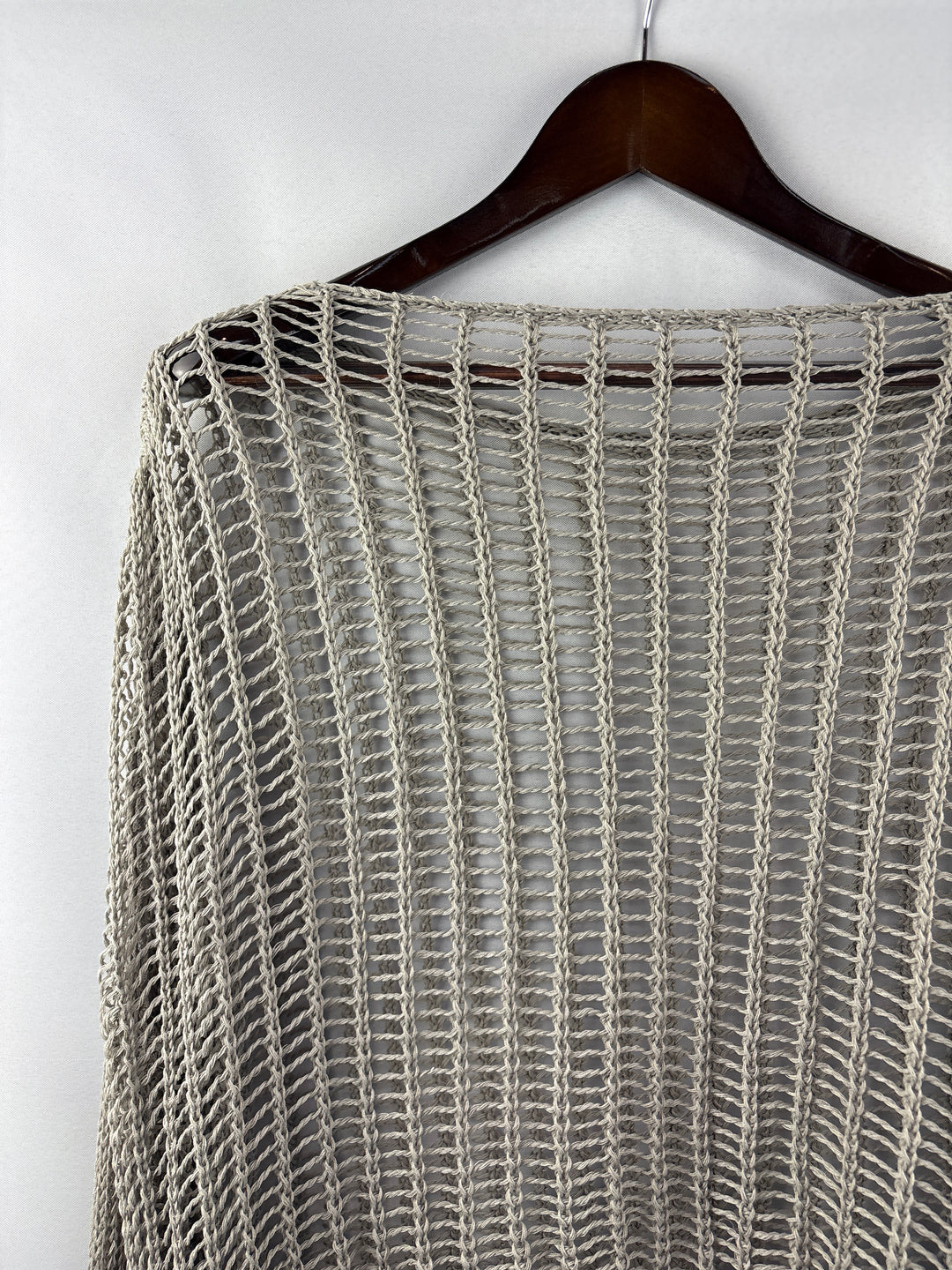 Women’s Cupshe Large Beige Wide Knit Sweater