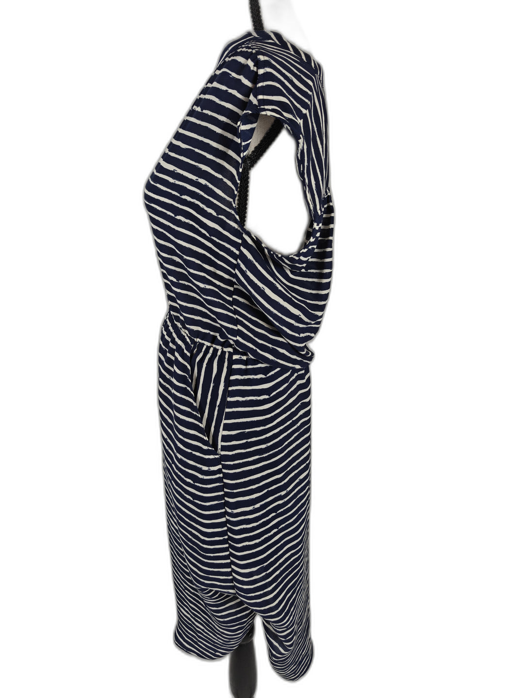 Women’s Banana Republic Maxi Dress Navy White 00P