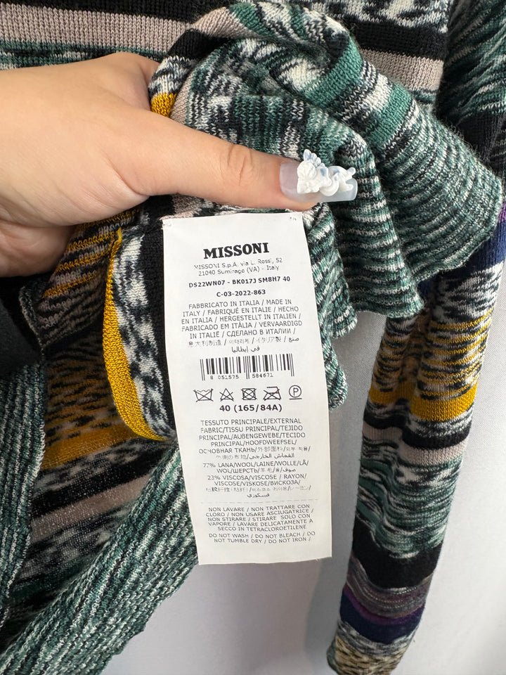 Women’s Missoni Medium Multicolor Patterned Sweater
