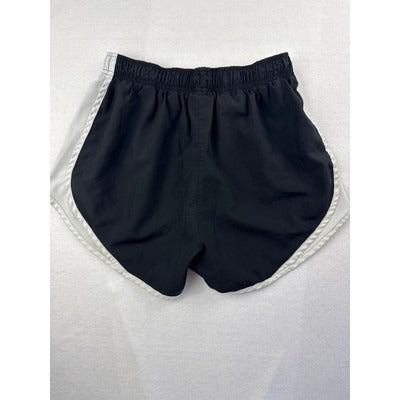 Nike Dri-FIT Womens Running Shorts M Black & White Athletic Wear
