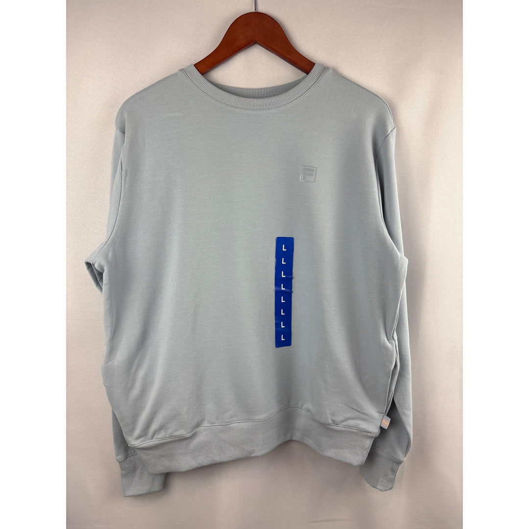 Women’s Fila Size Large Light Blue Crewneck