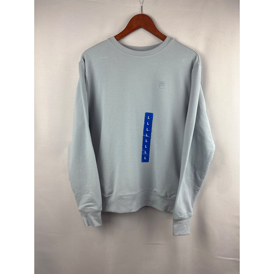 Women’s Fila Size Large Light Blue Crewneck