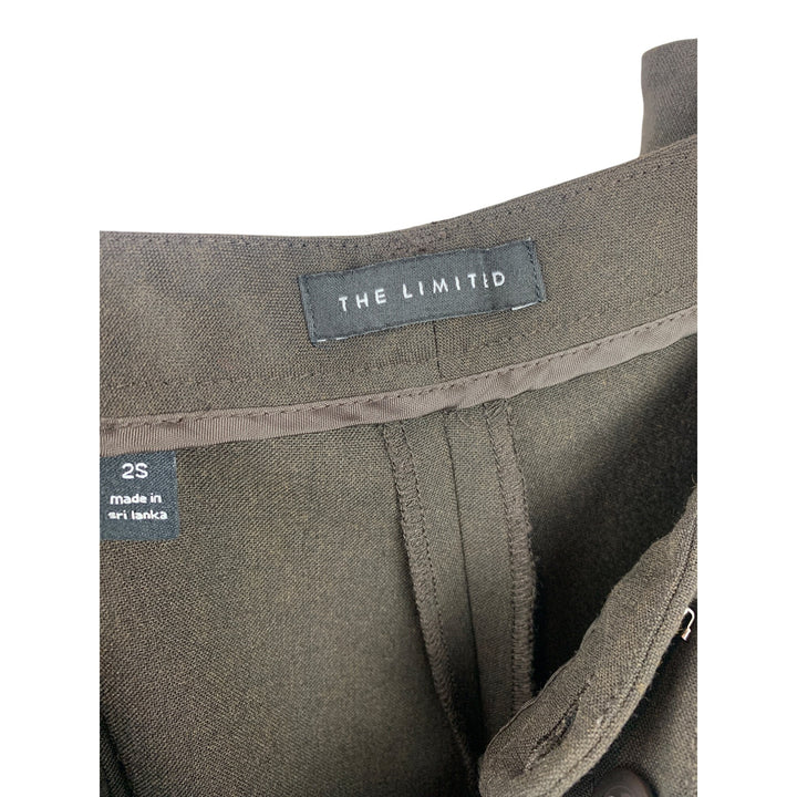 The Limited Womens Brown Flare Leg Pants Size 2S
