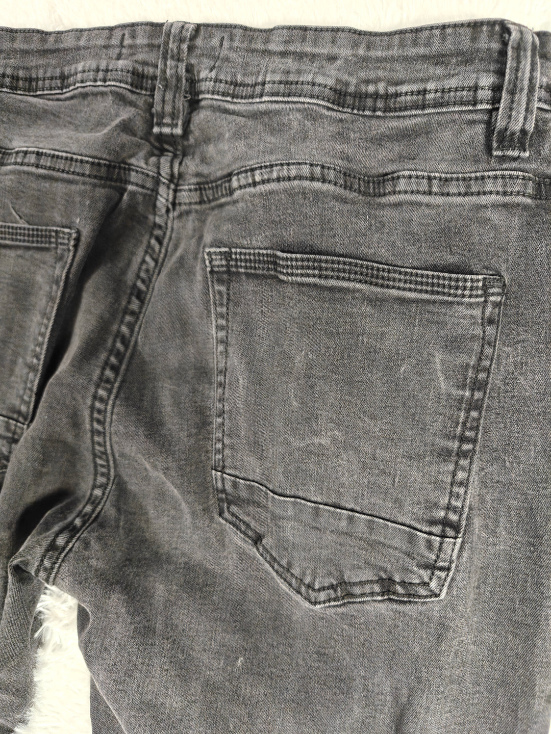 Mens Free Planet Straight Jeans Black 34x32