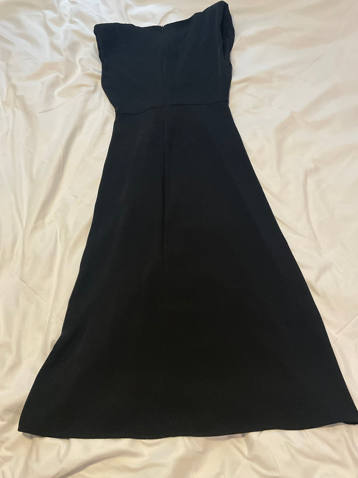 Mango NWT Black Knot Front Sleeveless Dress Size XS / US 2