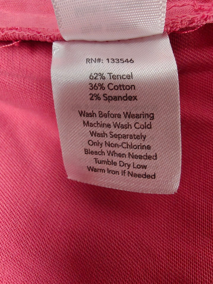 Womens The Mitchell Ecru Chino Pants Pink Size 10