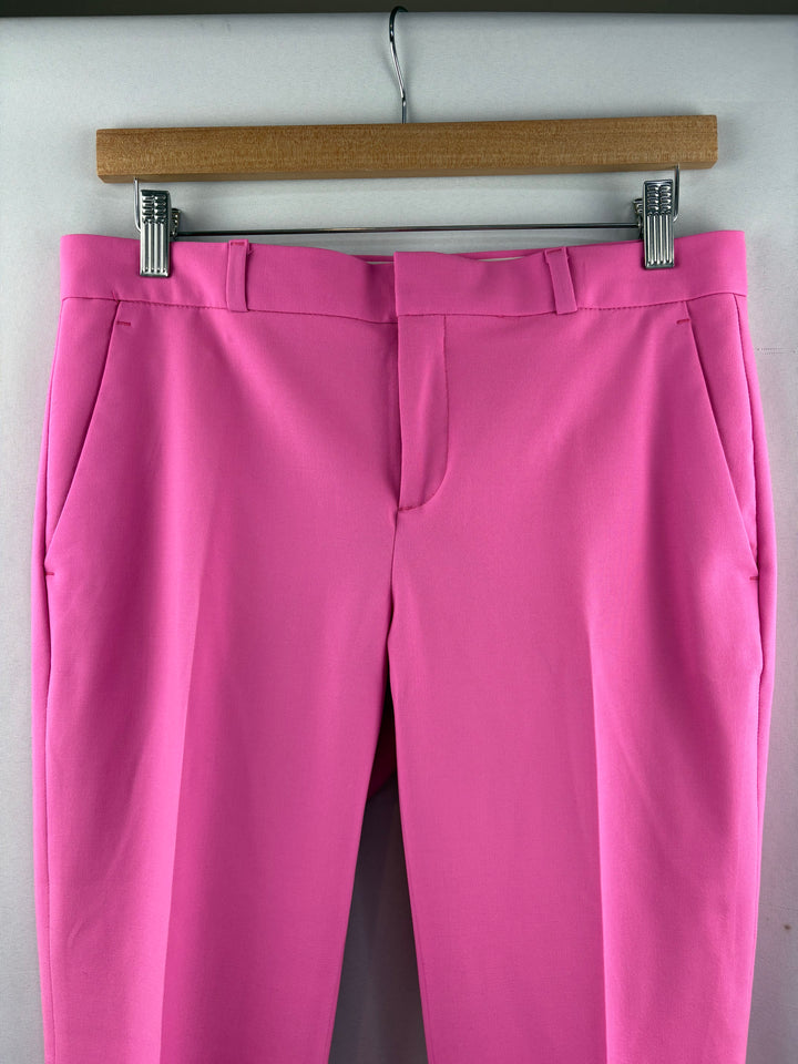 Women’s Banana Republic Size 4 Bright Pink Pleated Slacks