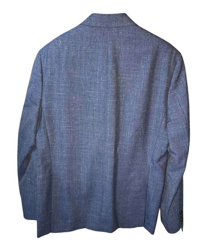 Lauren Ralph Lauren Men’s 42R Blue Wool Linen Blend Blazer Sport Coat