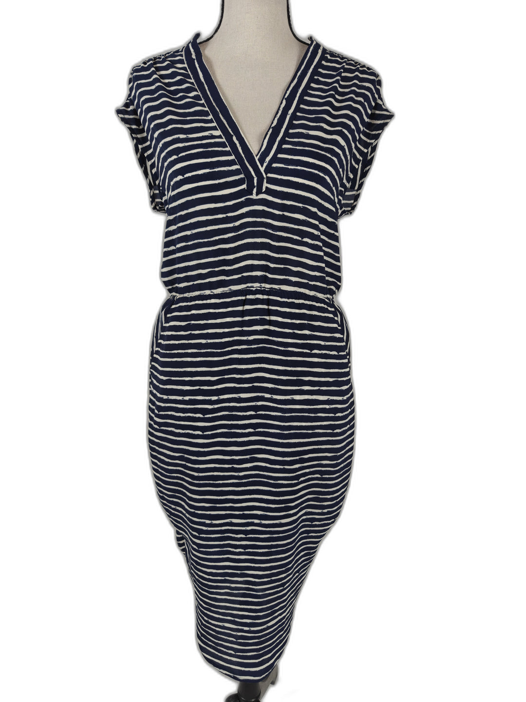 Women’s Banana Republic Maxi Dress Navy White 00P