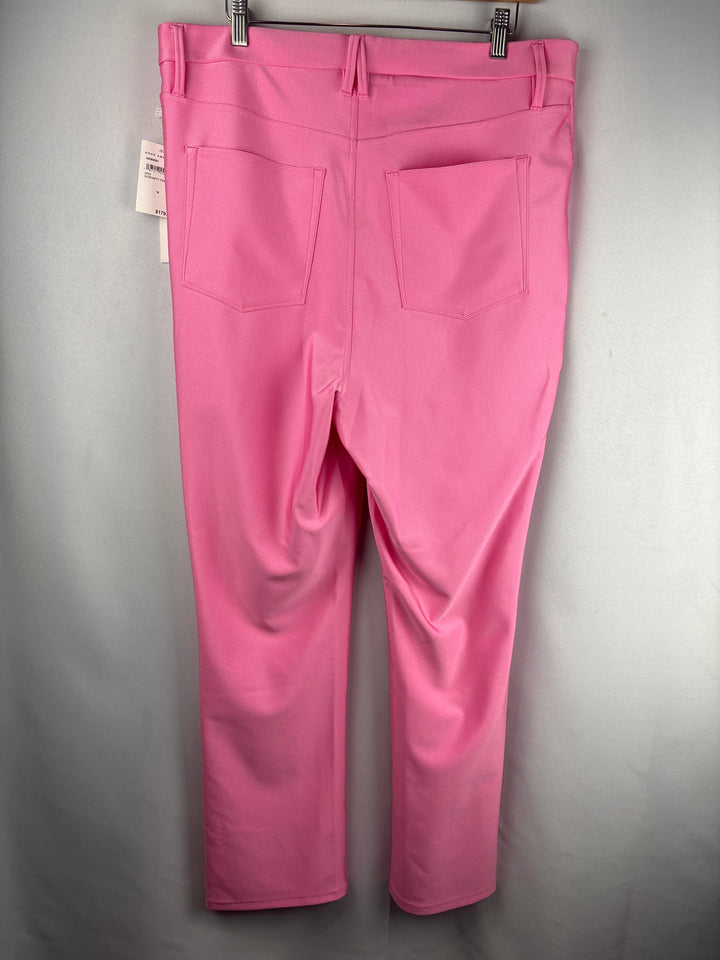 Women’s Good American Size 16 Bubblegum Pink Slacks