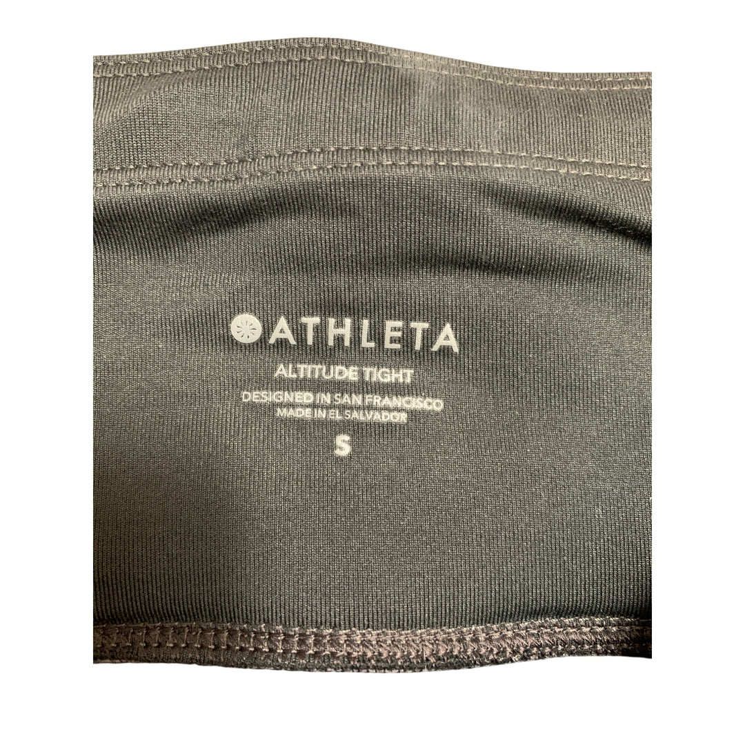 Athleta Altitude Tight Leggings S Gray Spandex/Polyester Blend