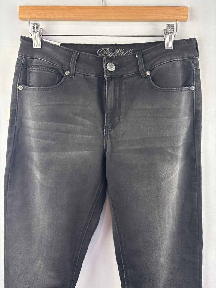 Women’s Buffalo David Bitton Size 4/27 Gray Black Boyfriend Jeans