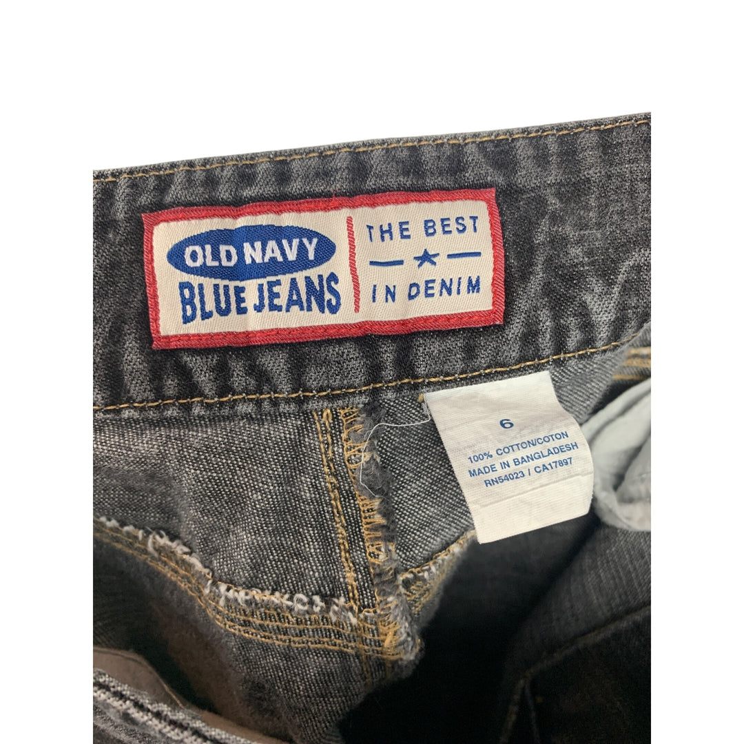 Women’s Vintage Old Navy Jeans Size 6 Gray Denim