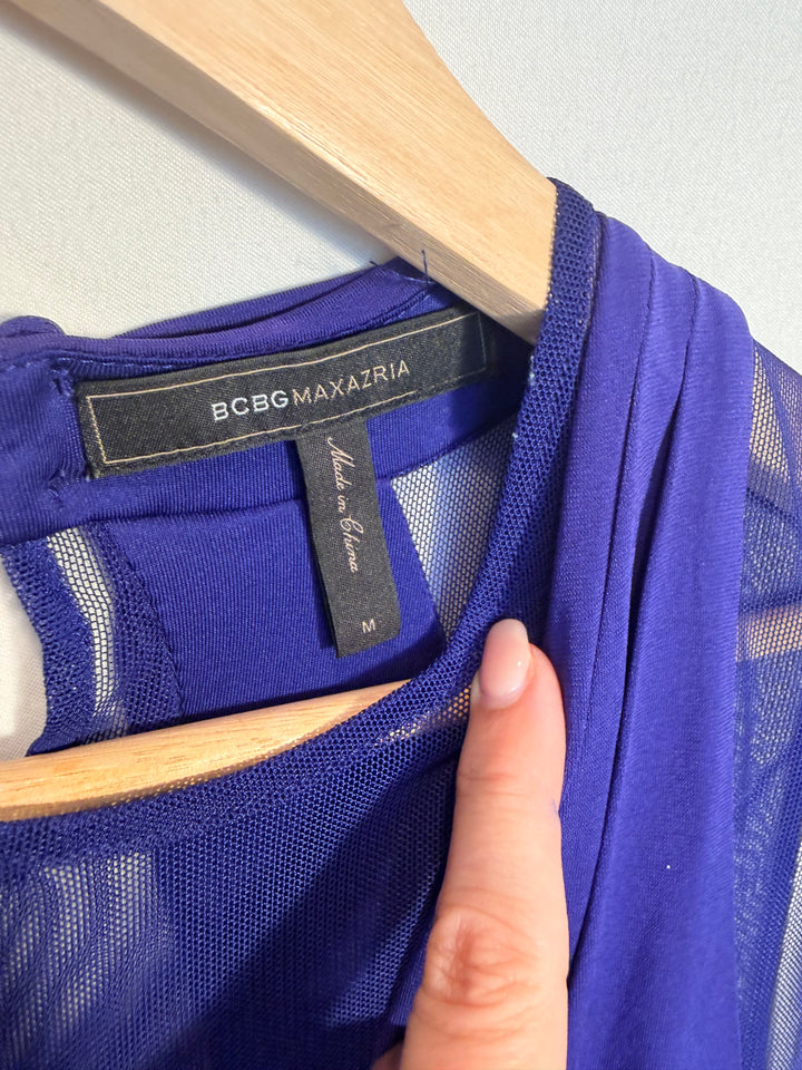 BCBG Maxazria Deep Regal Blue Dress Size M