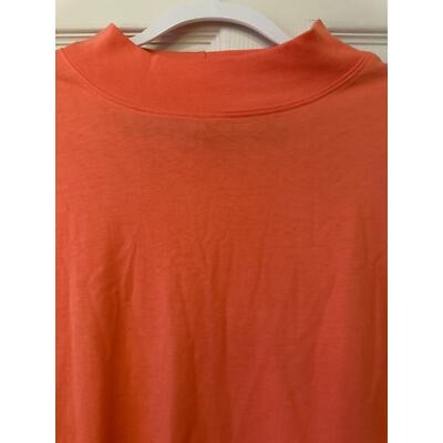 Venezia Woman Peach/Pink Long Sleeve Top Sz 2X