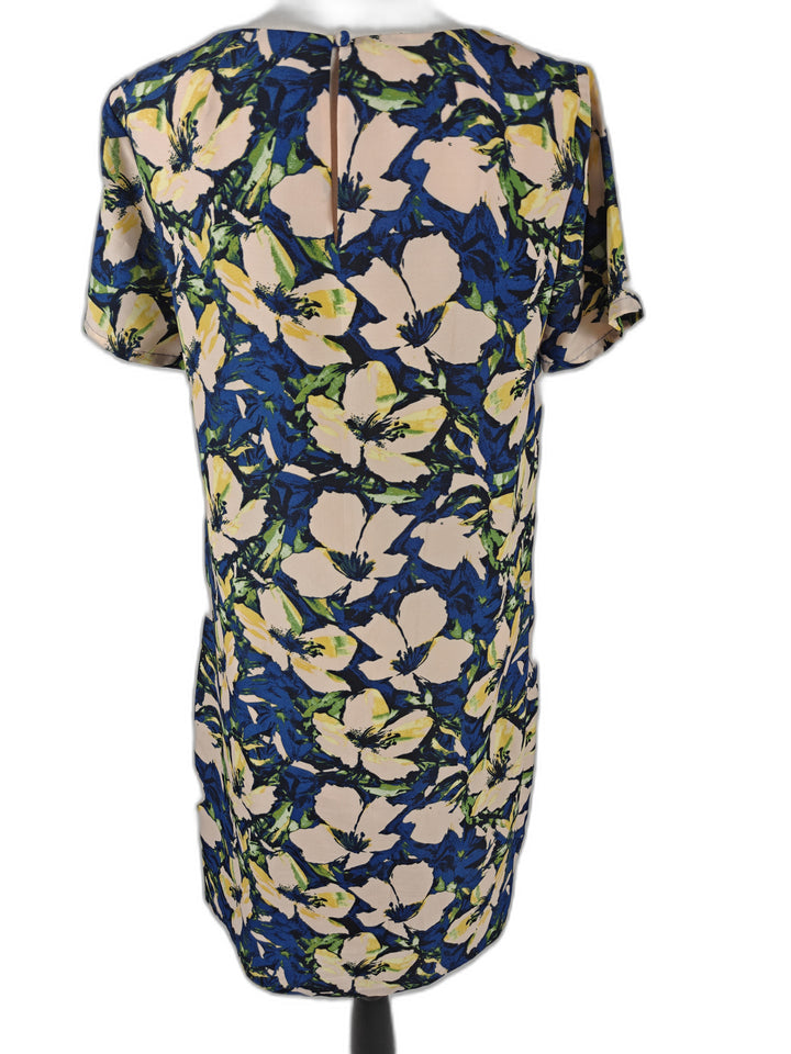 Women’s J.Crew Shift Dress Floral Multicolor Size 2