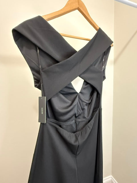 Lulus Thinking Out Loud Backless Wide Leg Jumpsuit SzXL NWT