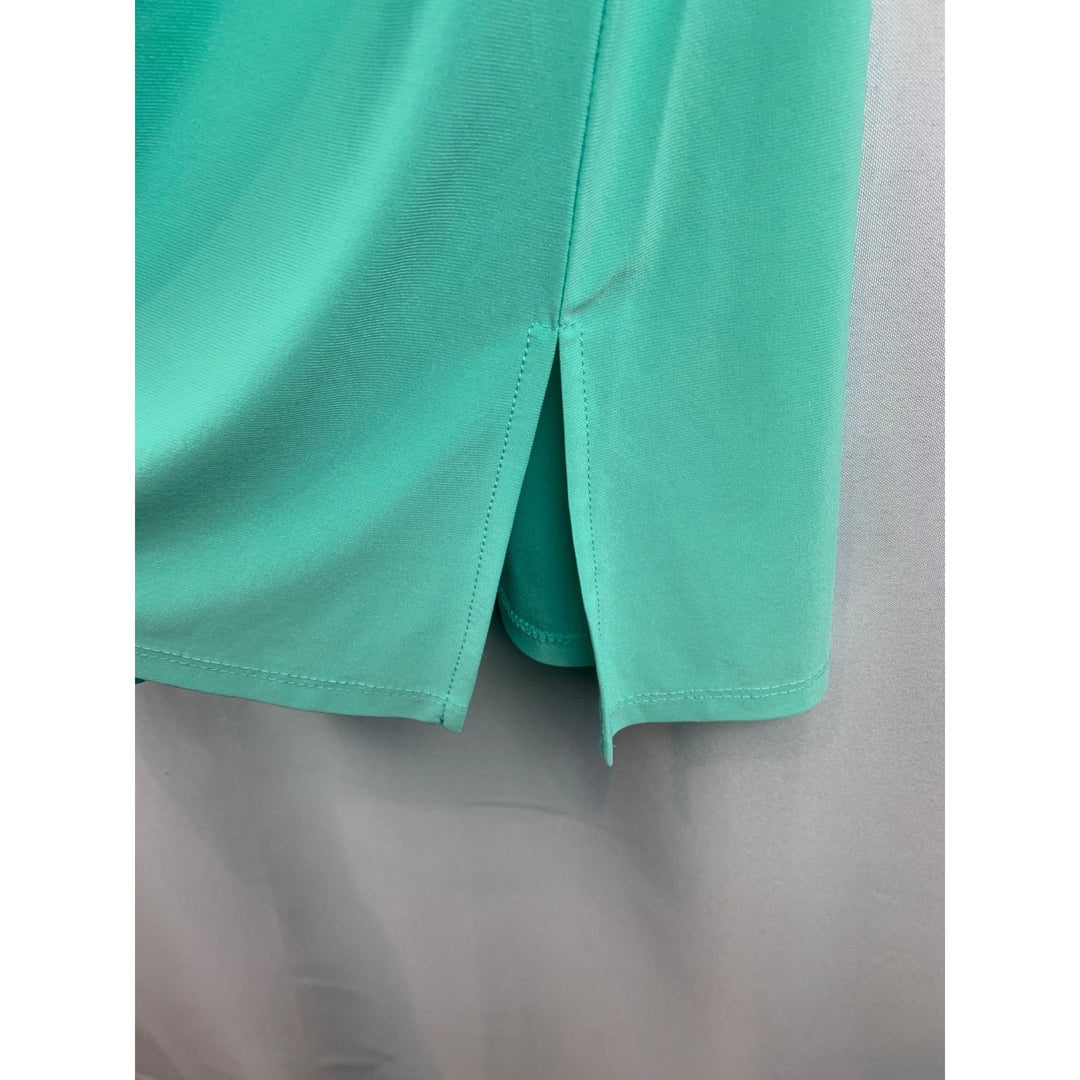Slinky Brand Womens Sleeveless Mint Green Tank Top M