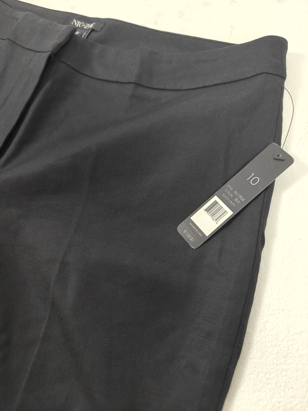 Womens Nic+Zoe Dress Pants Black Size 10 NWT