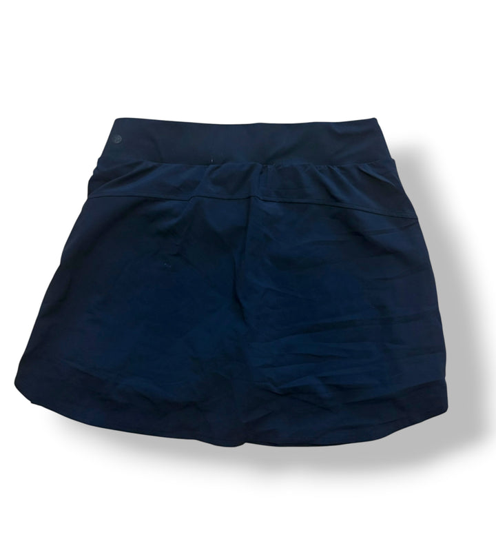 Black Athletic Skort Tennis Golf Running Skirt Built-In Shorts Size Medium NWT