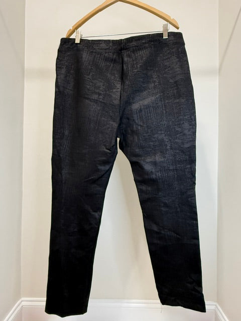 Calvin Klein Pull On Slim Straight Pants Stretch Career Size XL