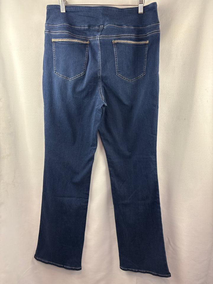 Women’s Belle Kim Gravel Size 16T Dark Blue Denim Pants
